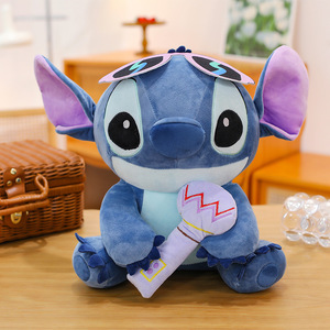 <span class=keywords><strong>Peluche</strong></span> <span class=keywords><strong>musicale</strong></span> Alien bleu avec piano, accordéon, microphone, guitare, créature spatiale, poupée en <span class=keywords><strong>peluche</strong></span>, oreiller, vente en gros - Product Image 6