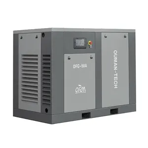 37kw 50hp 8bar High Quality Energy Saving Direct Driven Screw Air Compressor For Sale
