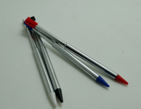 Stylet tactile rétractable en métal pour console Nintendo 3DS
