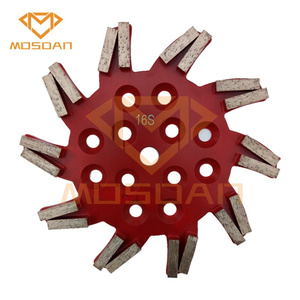 Disque de meulage de sol en béton Blastrac Diamatic de 250mm avec 20 barres - Product Image 3