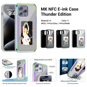 Coque de Téléphone Numérique DIY NFC JOYPORODO pour <span class=keywords><strong>iPhone</strong></span> 13 14 15 16 17 Pro Max, Coque E-Ink Vente Directe Usine, Vente en Gros Étui pour Smartphone - Product Image 5