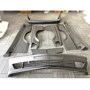Pièces de modification automobile pour Benz <span class=keywords><strong>W126</strong></span> <span class=keywords><strong>SEC</strong></span> Pare-chocs avant arrière Jupes latérales Ailes pour Mercedes C126 AMG Kit carrosserie large - Product Image 5