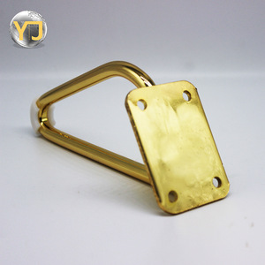 Yijun Furniture Leg Gold Brushed Metal Heavy Duty Modern Minimalist Coffee Table <b>Sofa</b> <b>Support</b> Hardware Accessory - Product Image 4