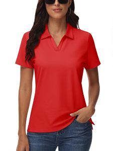 Polo à manches courtes personnalisé de haute qualité avec logo, polos personnalisés, polos de haute qualité pour femmes - Product Image 4