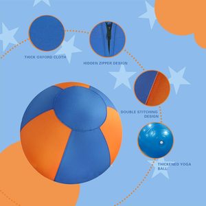 Blue Oxford Fabric Interaktiver selbst springender Herding Dog Toy <span class=keywords><strong>Ball</strong></span> für Hunde - Product Image 6