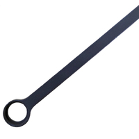 Bras de connexion à double anneau usiné CNC, support de liaison estampé haute précision, pièce OEM pour l'automobile et les machines industrielles