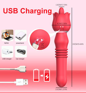 LOTUSIF - Vibrador Doble en Forma de Varita para Adultos, Segunda Generación, Producto Sexual, Varita de Masaje para Mujeres - Product Image 5