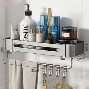 Waterdichte Woonkamer Badkamer Keuken Metalen Hoek Douche Planken Caddy Rack Multi-Layer Opslag Voor Badkamer