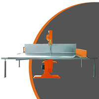 Machine de découpe automatique numérique à mousse avec scie à ruban pour tissu éponge, découpe verticale haute précision