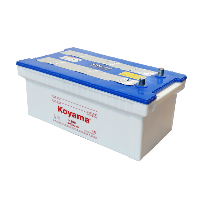 Factory Wholesale Dry-Charged Battery 12v200ah 210H52 N200 Heavy Duty Lead Acid Car Battery Truck Start Battery