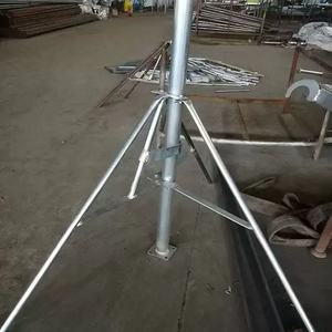 Mạ kẽm có thể gập lại thép Prop Tripod đứng cho ván khuôn acrow shoring propping giàn giáo hỗ trợ - Product Image 5