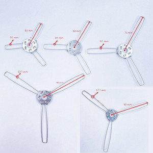 Chụp đèn circlip đèn và Đèn bóng râm mùa xuân Clip Đèn bóng râm mùa xuân người lưu giữ clip cho ánh sáng Glass đèn Shades - Product Image 6