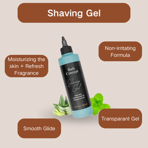 เจลโกนหนวดให้ควา<span class=keywords><strong>ม</strong></span>ชุ่มชื้นสำหรับ<span class=keywords><strong>ผู้ชาย</strong></span>พร้อ<span class=keywords><strong>ม</strong></span>กลิ่นเปปเปอร์มินท์และน้ำ<span class=keywords><strong>ม</strong></span>ันธรรมชาติสำหรับทุกสภาพผิว - Product Image 2