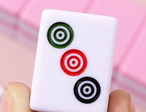 Petit 26mm Mini <span class=keywords><strong>Mahjong</strong></span> 30mm Maison <span class=keywords><strong>Mahjong</strong></span> Portable Sans Formaldéhyde Protection de l'Environnement Moyen <span class=keywords><strong>Mahjong</strong></span> - Product Image 3