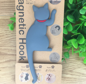 Simpatico gatto regali promozionali moda gomma morbida Kawaii Cartoon <span class=keywords><strong>Design</strong></span> animale frigorifero adesivo magnetico PVC frigo magnete - Product Image 5