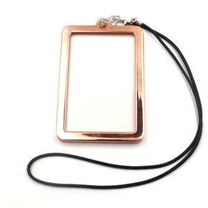 Promotional Gift Transparent Blank Acrylic Photo Frame Keychain Keychain DIY Keyring