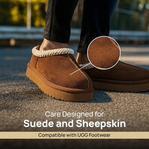 FORTIVO Suede Cleaning Kit Compatible <strong>UGG</strong> Footwear Sheepskin Suede Gentle Cleaner Conditioner <strong>Protector</strong> Spray Odor Remover Stain - Product Image 2