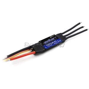 Nuevo controlador de velocidad sin escobillas ZTW Beatle G2 Series 32-bit ESC 50A <span class=keywords><strong>2</strong></span>-4S SBEC 6V 4A para avión RC - Product Image 1