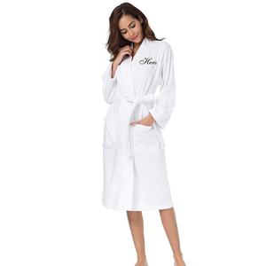 روب حمام نسائي من قماش التيري المصنوع من القطن التركي 100% بمعايير فنادق 5 نجوم من المصنع مباشرة - Product Image 6