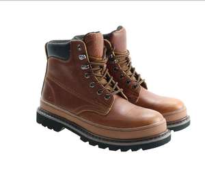 Mode Marron Multifonctionnel Fait Main Goodyear Chaussures De Sécurité Bottes Militair Botte de Combat - Product Image 2