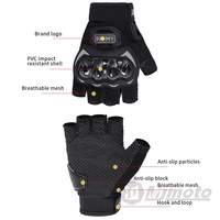 SUOMY Date Demi Doigt Moto Gants D'été Vélo Gants De Cyclisme Dur Shell De Protection Dirt Vélo Équitation Gant Sans Doigts