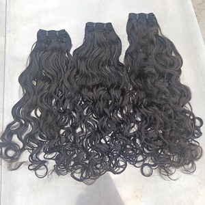 Venta al por mayor propia fábrica 100% cabello humano virgen 100% paquete natural paquete sin procesar cutícula alineada cabello humano indio virgen - Product Image 6