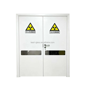 Porte en plomb médical pour clinique, couleur <span class=keywords><strong>RAL</strong></span> 1000 1001 1003 1014 <span class=keywords><strong>1015</strong></span> <span class=keywords><strong>1013</strong></span>, blanche, 2mmpb 3mmpb, avec vitrage - Product Image 5