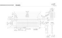 Modul LCD 16x2 yang Sesuai dengan RoHS dengan Karakter Besar Modul Layar LCD Optoelektronik