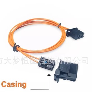 Cable de Fibra Óptica DAMENG HENTU de 90 cm, Macho a Macho, Multimodo OM3, Conector E2000 para Audi, BMW, Mercedes Benz, Porsche, Volkswagen - Product Image 2