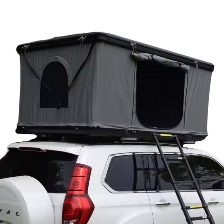 Outdoor Camping Foldable Tent Automatic Aluminum Hard Shell Car Roof ...