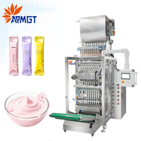 Machine d'emballage multi-lignes pour shampoing, 10ml pâte, format voyage, gel douche, lotion, sachets, liquides, stick
