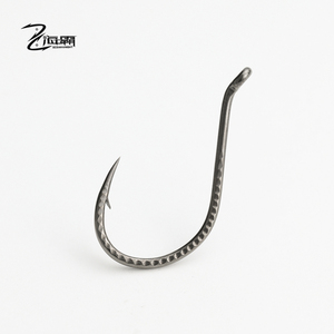 Hameçon circulaire <span class=keywords><strong>Kiryu</strong></span> Octopus en alliage d'acier à longue tige, tête de jig décalée, pour la pêche en eau salée, la pêche à la carpe en rivière, au bar et au maquereau, renforcé - Product Image 1