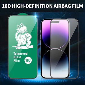 Protector de Pantalla de Vidrio Templado Antihuellas para Xiaomi 13T <span class=keywords><strong>PRO</strong></span>, Protectores de Pantalla Transparentes con Airbag para Samsung A05 y Redmi A3 - Product Image 3