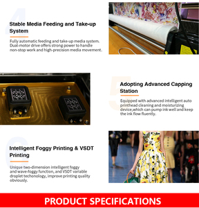 Imprimante 3d impressora, grand format, 1.6m, 1.8m, 2.5m, appareil de marquage à sublimation, vente directe d'usine - Product Image 3