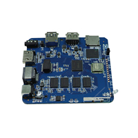 Boîtier TV H96 personnalisé W2 Amlogic S905, carte PCBA Android, assemblage OEM, conception de carte de circuit imprimé