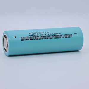 แบตเตอรี่ทรงกระบอก LiFePO4 รุ่น 40135FS 3.2V 20Ah ชาร์จได้ 3500 รอบ ได้รับการรับรองมาตรฐาน CE/ROHS/UN38.3 สำหรับพลังงานแสงอาทิตย์/ไฟฟ้า น้ำหนัก 0.4 กก. - Product Image 1
