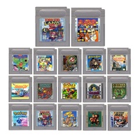 Nouvelle cartouche de jeu Donkey Kong Country Land III pour Game Boy Color, étui de protection transparent de haute qualité, matériau ABS filaire
