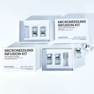 プライベートラベルExosomaStem Cell Anti Aging Microneedling Stamp Serum Egf Microneedling Serum Micro Infusion System for Face