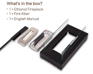 Campione gratuito TT-28 mini camino <span class=keywords><strong>da</strong></span> <span class=keywords><strong>tavolo</strong></span> <span class=keywords><strong>a</strong></span> <span class=keywords><strong>bioetanolo</strong></span> camino decorativo <span class=keywords><strong>da</strong></span> esterno - Product Image 5