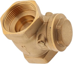 Válvula de Retención Manual de Latón de 1/2 Pulgada con Rosca NPT y Resorte de Alta Resistencia para Sistemas de Agua, Prevención de Alto Flujo, PTFE - Product Image 5