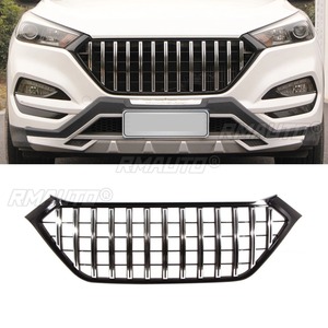 Grille de pare-chocs avant de voiture, grilles de course, calandre pour Hyundai Tucson 2015-2018, kit carrosserie, accessoires automobiles - Product Image 1