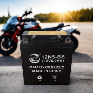 12N5L 12V <span class=keywords><strong>5Ah</strong></span>バッテリー,鉛酸AGMパワースポーツバッテリーオートバイ用中国製大手メーカー - Product Image 4