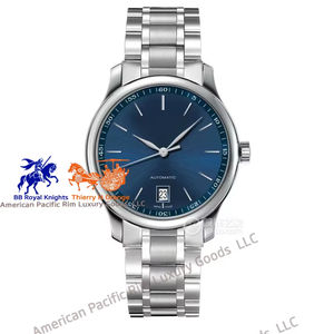 Reloj de Pulsera Mecánico Automático de Lujo para Hombre Longnes, Completamente en Acero Inoxidable, Esfera Gris Diamante, Doble Resistencia al Agua, Movimiento Citizen - Product Image 1