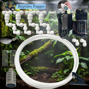 Sistema de Nebulización y Enfriamiento Automático de Baja Presión con Bomba y Boquillas de Latón de Una Cabeza para Riego de Reptiles - Product Image 1