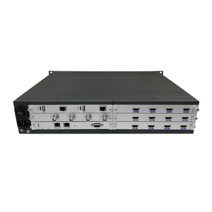 โปรเซสเซอร์วิดีโอวอลล์ Ultra HD FPGA DSP ตัวควบคุมการต่อภาพ 4K60 สลับภาพได้อย่างราบรื่นสำหรับจอแสดงผล LED LCD - Product Image 1