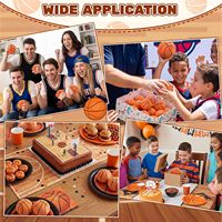 Jouets en peluche de basketball de 2,4 pouces, doux et rembourrés, jouets anti-stress et sensoriels à presser, cadeaux pour la salle de classe et les fêtes d'anniversaire