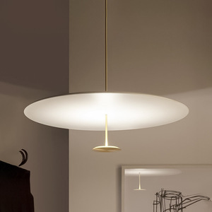 Lustre en métal de style nordique postmoderne, lampe suspendue pour salle à manger, bar, salon, <span class=keywords><strong>restaurant</strong></span>, avec lumière UFO - Product Image 2