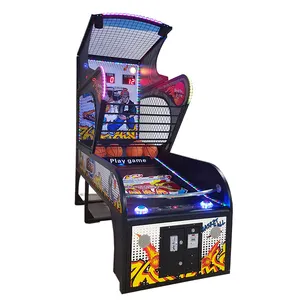 Trong Nhà Arcade Hoops Nội Bóng Rổ Trò Chơi/Extreme Hoops Bóng Rổ Arcade Game Machine Với 2 Người Chơi