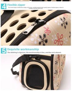 <span class=keywords><strong>Sac</strong></span> de transport pliable <span class=keywords><strong>pour</strong></span> animaux de compagnie, style extérieur, petit format, en EVA, avec fenêtres en maille, motif animalier, <span class=keywords><strong>pour</strong></span> chat et <span class=keywords><strong>chien</strong></span>, idéal <span class=keywords><strong>pour</strong></span> les voyages – Offre Spéciale - Product Image 6