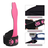 Agarraderas de Gimnasio Duraderas MKAS con Soporte para Muñeca, para Levantamiento de Pesas, Dominadas, Ejercicio, Antideslizantes, Transpirables, para Entrenamiento Cruzado